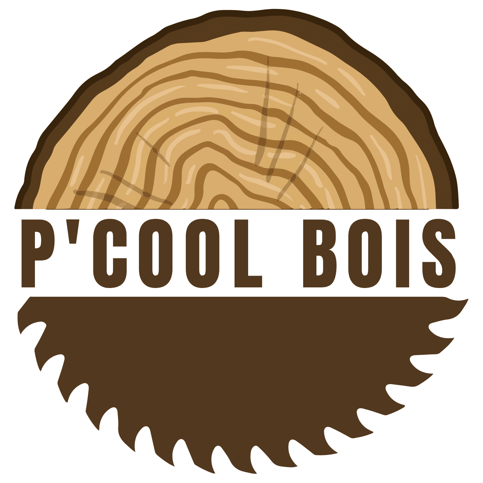 Logo de P'COOL BOIS, menuisier à Annecy